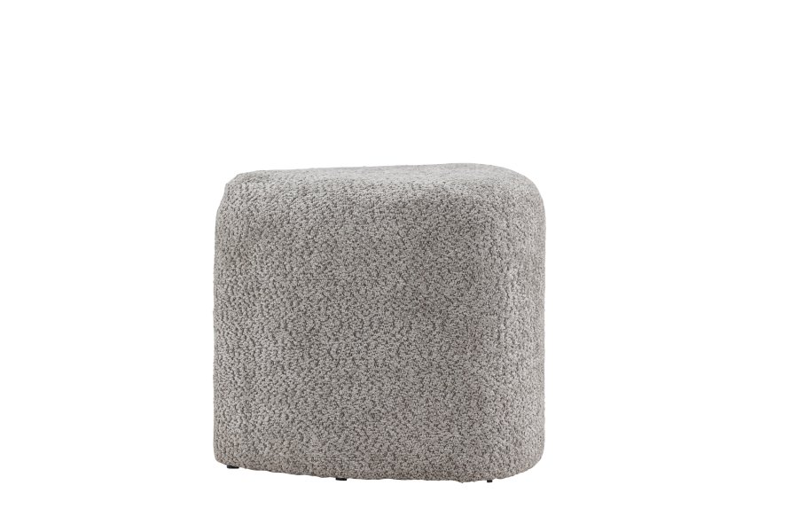 VENTURE DESIGN Pegpuff, rund - gr bouclé (46)