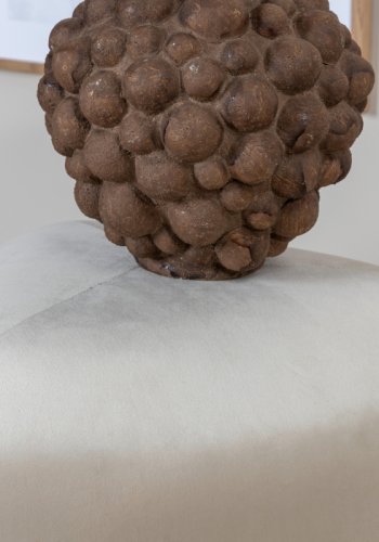 VENTURE DESIGN Pegpuff, trekantet - beige flyel