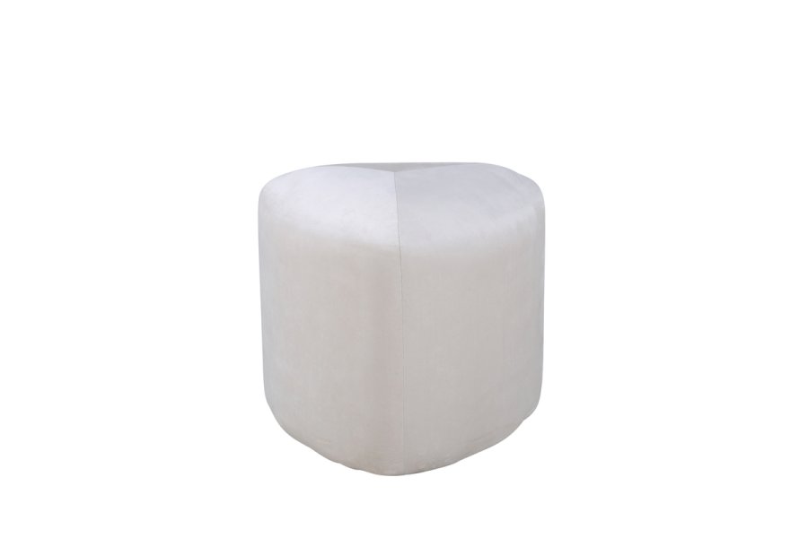 VENTURE DESIGN Pegpuff, trekantet - beige flyel