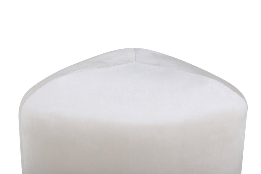 VENTURE DESIGN Pegpuff, trekantet - beige flyel