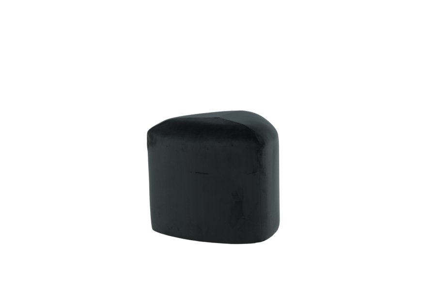 VENTURE DESIGN Pegpuff, trekantet - svart flyel