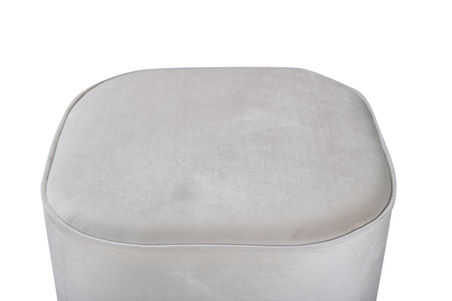 VENTURE DESIGN Piff-puff, firkantet - beige flyel (44x44)