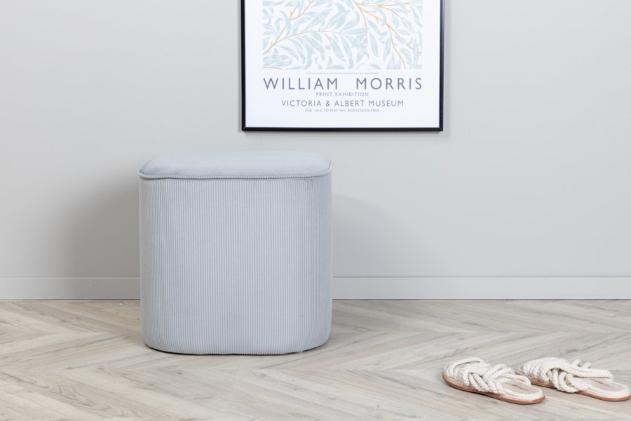 VENTURE DESIGN Piff-puff, firkantet - gr flyel (44x44)