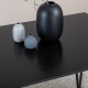 VENTURE DESIGN Pippi spisebord, rektangulrt - svart finer og sort stl (190x90)