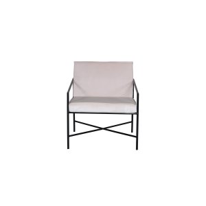 VENTURE DESIGN Rakel ftölj - beige sammet och svart stl