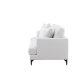VENTURE DESIGN Sofia 3 pers. sofa - beige polyester og sort stl