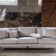 VENTURE DESIGN Sofia 3 pers. sofa - beige fljl og sort stl