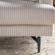 VENTURE DESIGN Sofia 3 pers. sofa - beige fljl og sort stl