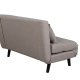 VENTURE DESIGN Vicky sovesofa, dobbel - brun polyester og svart stl (190x120)