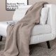 VENTURE DESIGN Vicky sovesofa, dobbelt - beige polyester og sort stl (190x120)