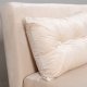 VENTURE DESIGN Vicky sovesofa, dobbel - beige flyel og svart stl (190x120)