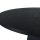 VENTURE DESIGN Bootcut spisebord, rundt - svart finer (110)