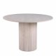 VENTURE DESIGN Bianca spisebord, rundt - hvitkalket finer (110)