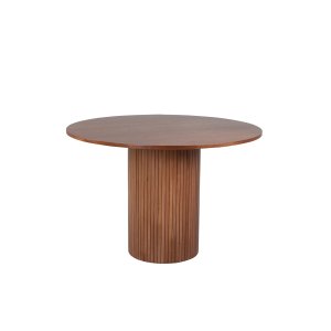 VENTURE DESIGN Bianca spisebord, rund - valnddefarvet finér (110)