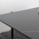 VENTURE DESIGN Von Staf salongbord, m. hylle - svart marmorglass og sort stl (120x60)