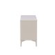 VENTURE DESIGN Piring TV-bord, m. 2 drer og 3 hyller - beige stl (120x40)