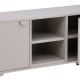 VENTURE DESIGN Piring TV-bord, m. 2 drer og 3 hyller - beige stl (120x40)