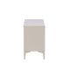 VENTURE DESIGN Piring TV-bord, m. 2 drer og 3 hyller - beige stl (120x40)
