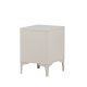 VENTURE DESIGN Piring nattbord, m. 2 skuffer - beige stl (45x40)