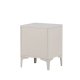 VENTURE DESIGN Piring nattbord, m. 2 skuffer - beige stl (45x40)