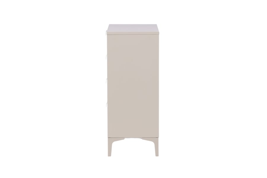VENTURE DESIGN Piring kommode, m. 4 skuffer - beige stl