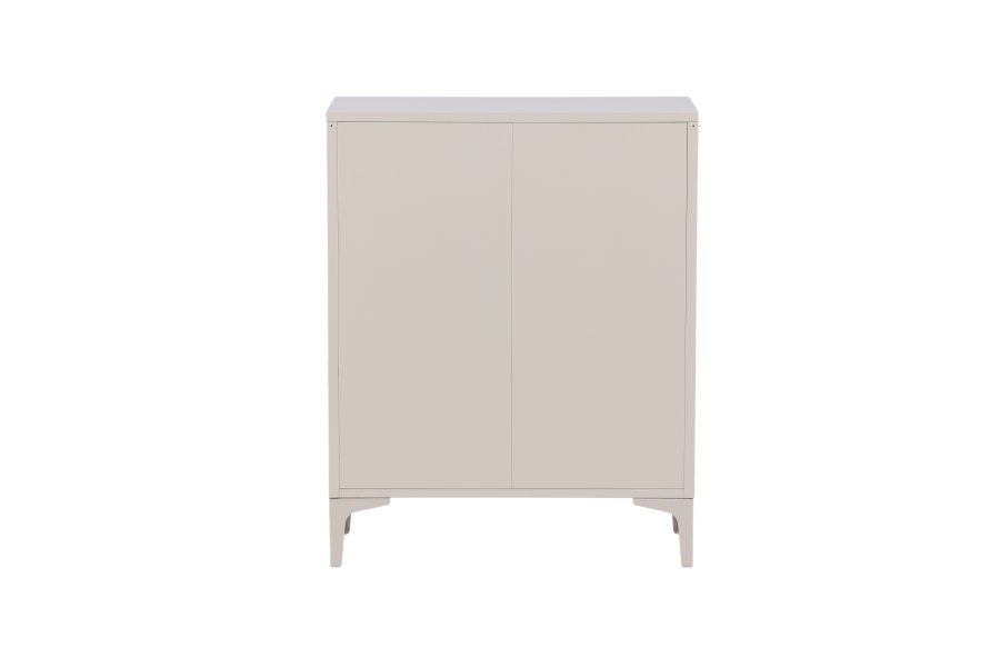 VENTURE DESIGN Piring kommode, m. 4 skuffer - beige stl