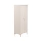 VENTURE DESIGN Piring garderobe, m. 2 drer, 3 hyller og hengestang - beige stl (H:183)