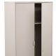 VENTURE DESIGN Piring garderobe, m. 2 drer, 3 hyller og hengestang - beige stl (H:183)