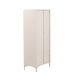 VENTURE DESIGN Piring garderobe, m. 2 drer, 3 hyller og hengestang - beige stl (H:183)