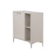 VENTURE DESIGN Piring skjenk, m. 2 drer og 2 hyller - beige stl