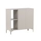 VENTURE DESIGN Piring skjenk, m. 2 drer og 2 hyller - beige stl