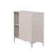 VENTURE DESIGN Piring skjenk, m. 2 drer og 2 hyller - beige stl