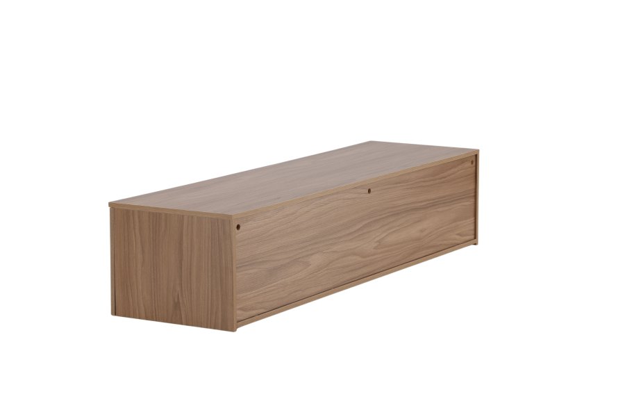 VENTURE DESIGN Frihamn veggskap, m. 2 skuffer - valntt MDF