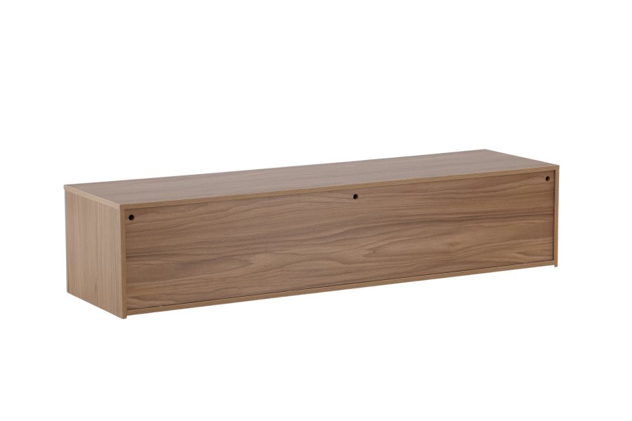 VENTURE DESIGN Frihamn veggskap, m. 2 skuffer - valntt MDF