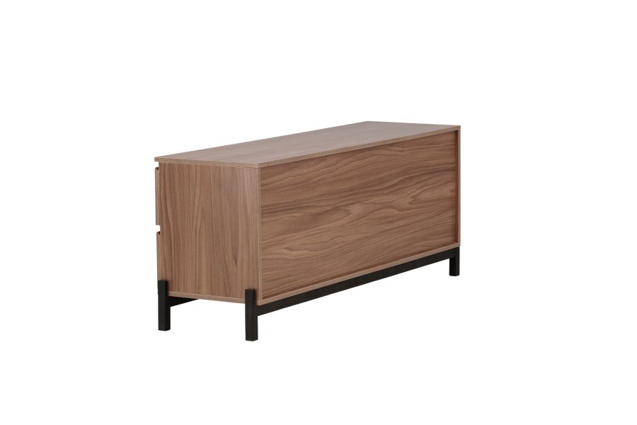 VENTURE DESIGN Corpus skjenk, m. 2 drer og 2 skuffer - valntt MDF