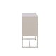 VENTURE DESIGN Malla skjenk, m. 3 drer og 2 hyller - beige stl