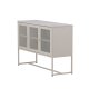 VENTURE DESIGN Malla skjenk, m. 3 drer og 2 hyller - beige stl