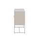 VENTURE DESIGN Malla skjenk, m. 3 drer og 2 hyller - beige stl