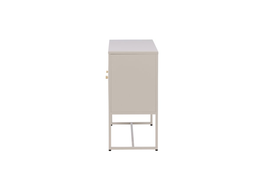VENTURE DESIGN Malla skjenk, m. 3 drer og 2 hyller - beige stl