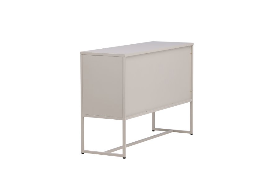 VENTURE DESIGN Malla skjenk, m. 3 drer og 2 hyller - beige stl