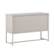 VENTURE DESIGN Malla skjenk, m. 3 drer og 2 hyller - beige stl
