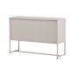 VENTURE DESIGN Malla skjenk, m. 3 drer og 2 hyller - beige stl
