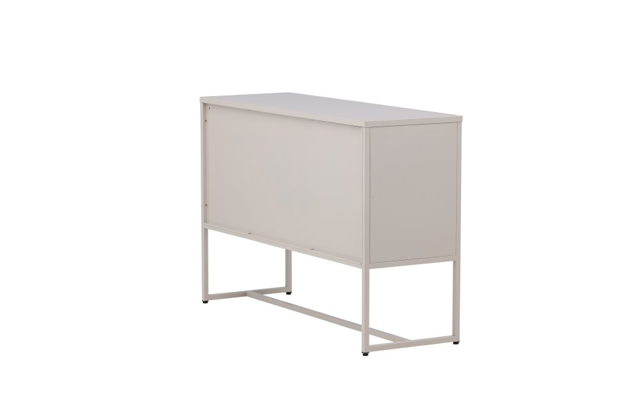 VENTURE DESIGN Malla skjenk, m. 3 drer og 2 hyller - beige stl