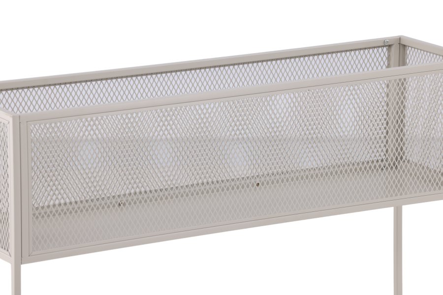 VENTURE DESIGN Netz sidebord, rektangulrt - beige stl (110x30)