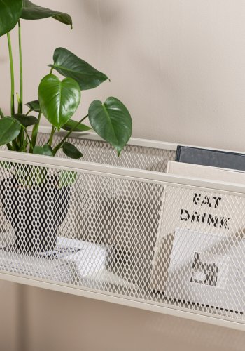 VENTURE DESIGN Netz sidebord, rektangulrt - beige stl (110x30)