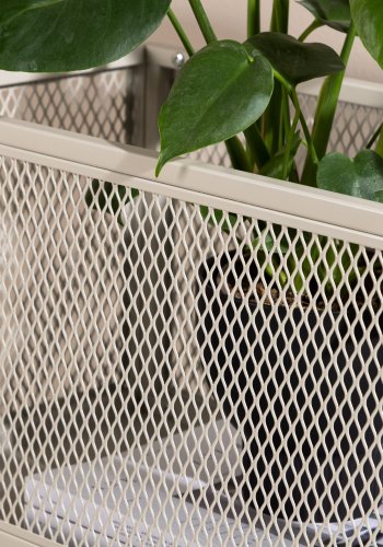 VENTURE DESIGN Netz sidebord, rektangulrt - beige stl (110x30)