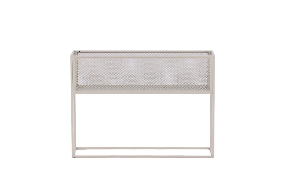 VENTURE DESIGN Netz sidebord, rektangulrt - beige stl (110x30)