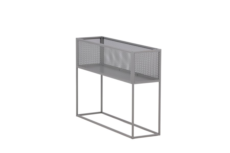VENTURE DESIGN Netz sidebord, rektangulrt - grtt stl (110x30)