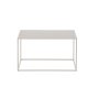 VENTURE DESIGN Netz salongbord, firkantet - beige stl (80x80)