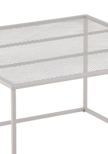 VENTURE DESIGN Netz salongbord, firkantet - beige stl (80x80)